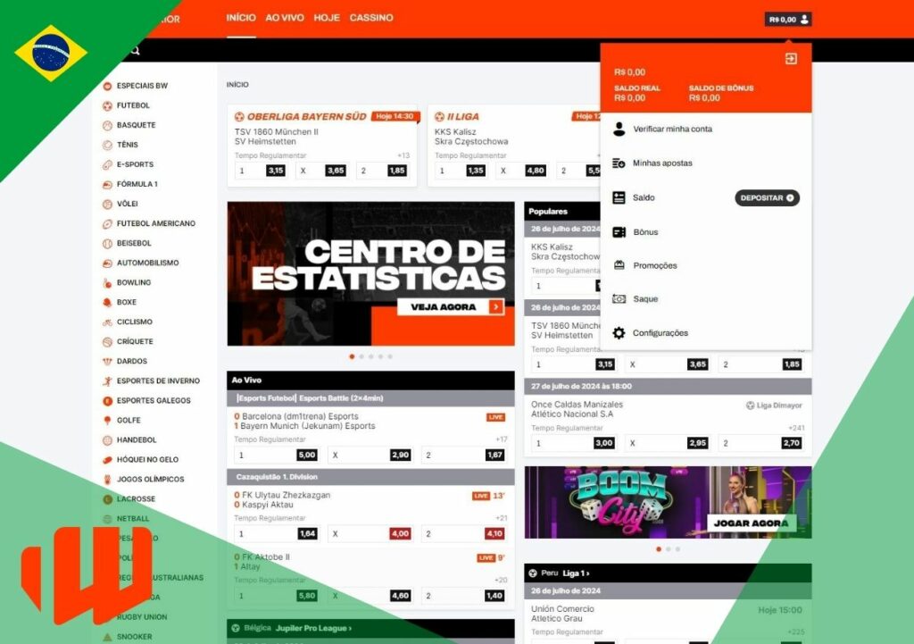 Betwarrior no Brasil site de apostas esportivas análise detalhada