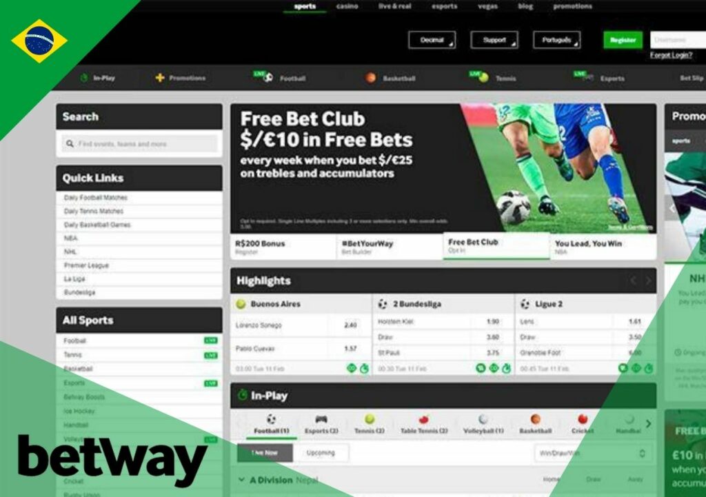 Betway site de apostas esportivas no Brasil