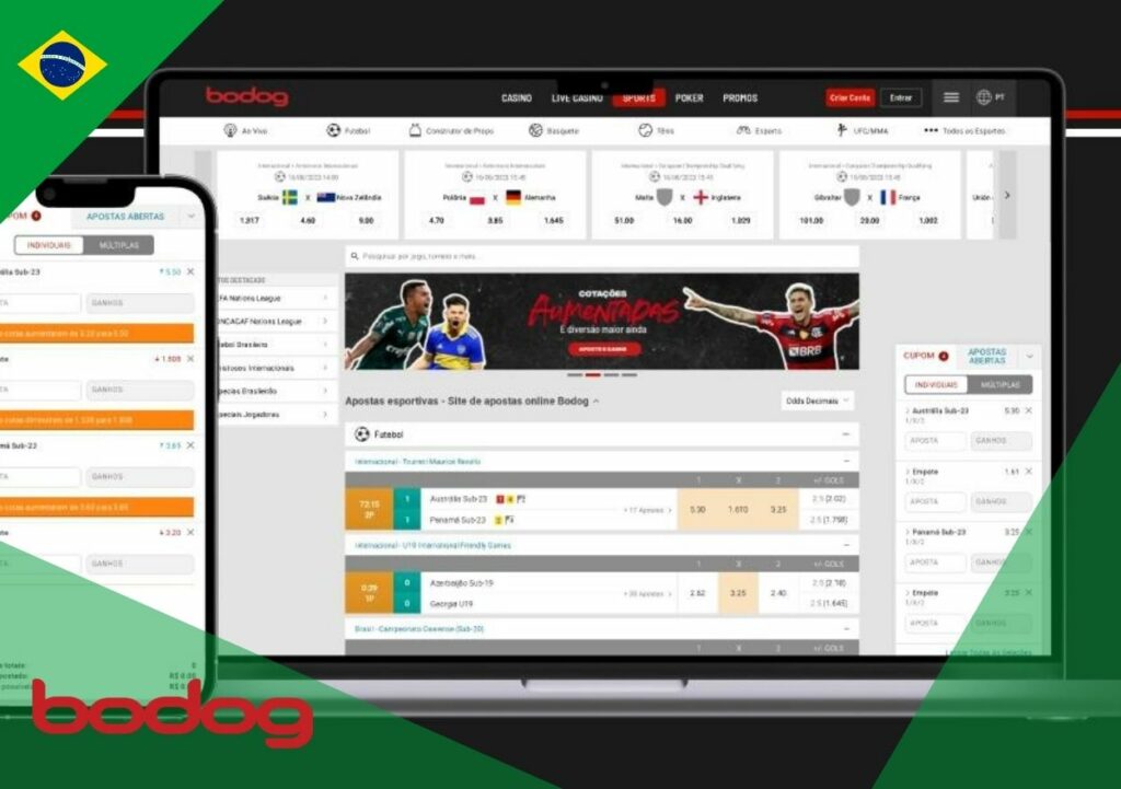 Bodog Brasil site instruções para apostas on-line