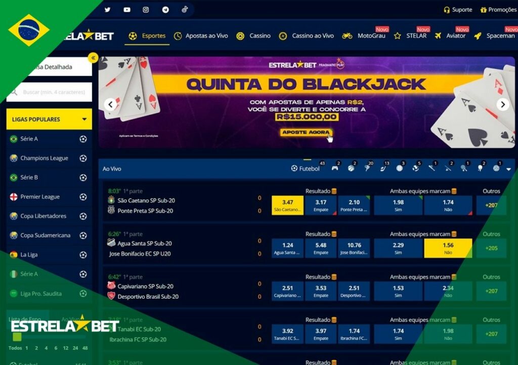 Estrela Bet Brasil site informações importantes para apostas on-line