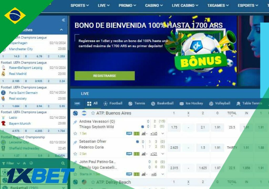 1xbet Brasil site recursos e instruções de apostas esportivas