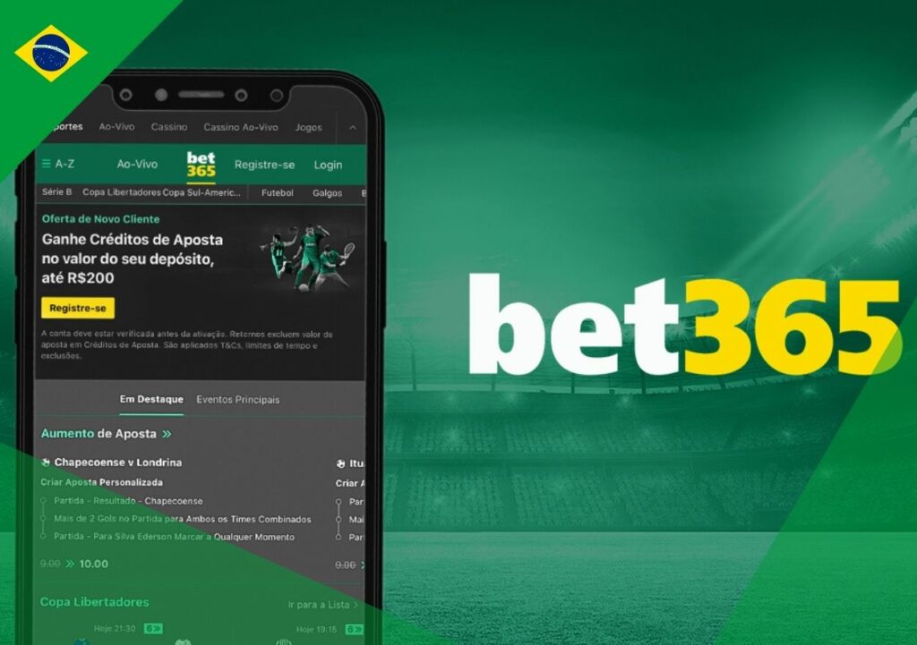 Ofertas do Bet365 Brasil app de apostas